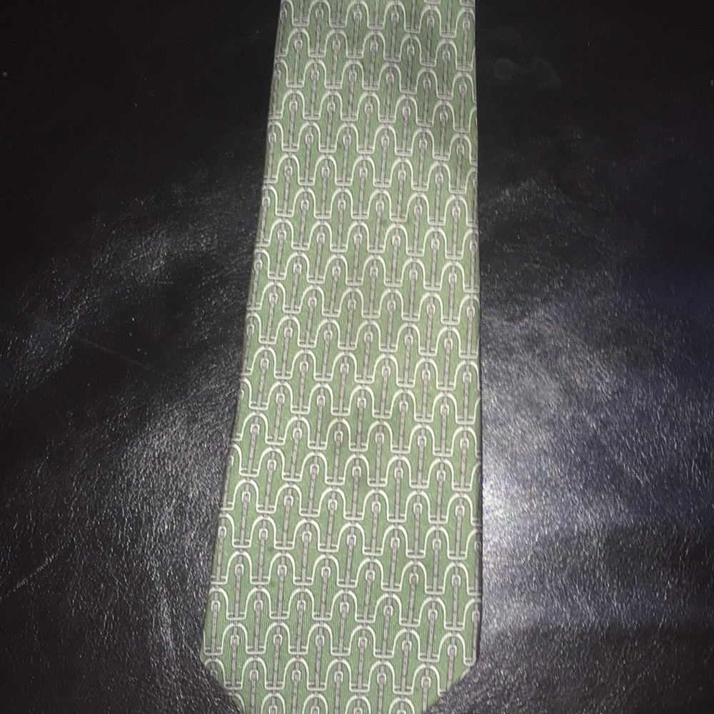 Green Hermès Tie